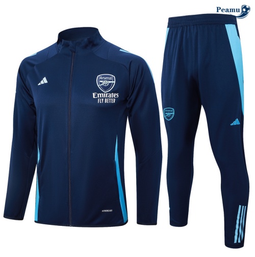 Veste Survetement Arsenal Bleu marine 2024