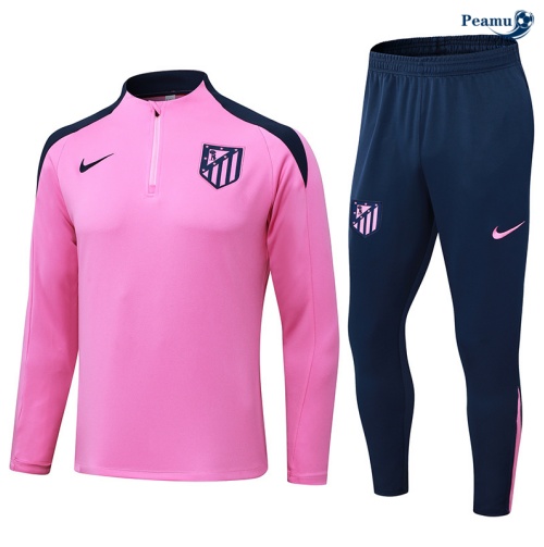 Survetement Atletico Madrid rose 2024