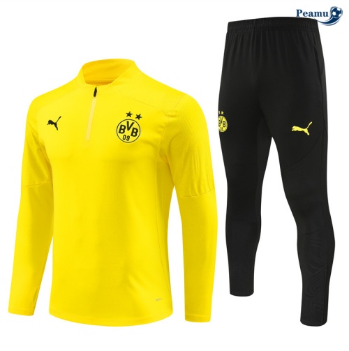 Survetement Borussia Dortmund jaune 2024
