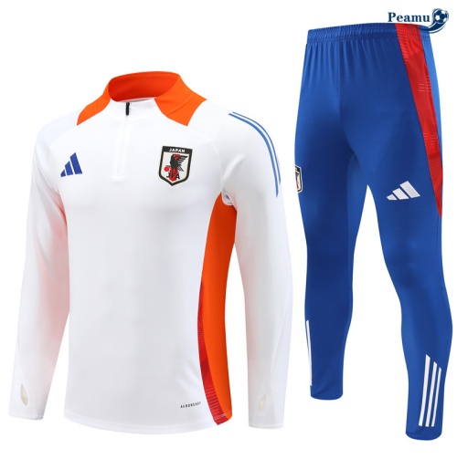Survetement Japon Enfant Blanc 2024