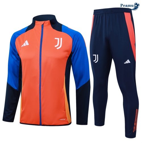 Veste Survetement Juventus Enfant Orange 2024