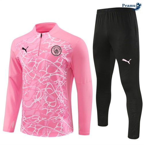 Survetement Manchester City Enfant rose 2024