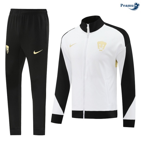 Veste Survetement Pumas Uuam Blanc 2024
