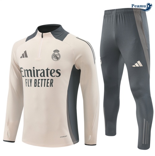 Survetement Real Madrid abricot 2024