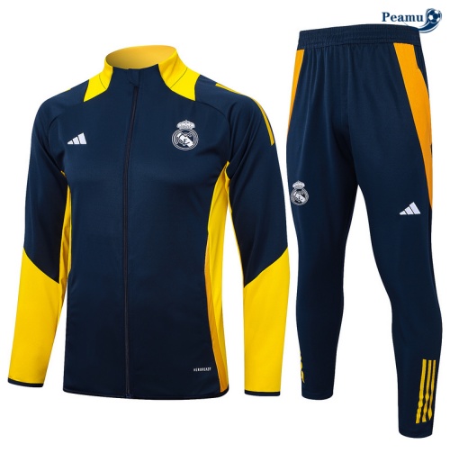 Veste Survetement Real Madrid Bleu marine 2024