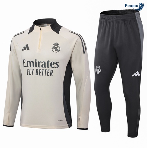 Survetement Real Madrid Enfant jaune 2024