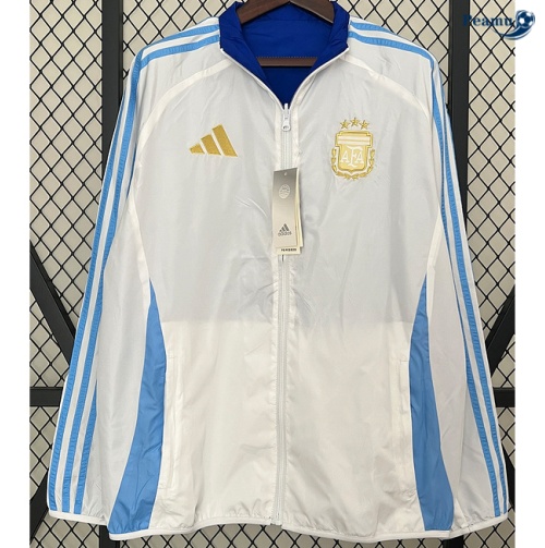 Veste Réversible Coupe vent Argentine Blanc 2024