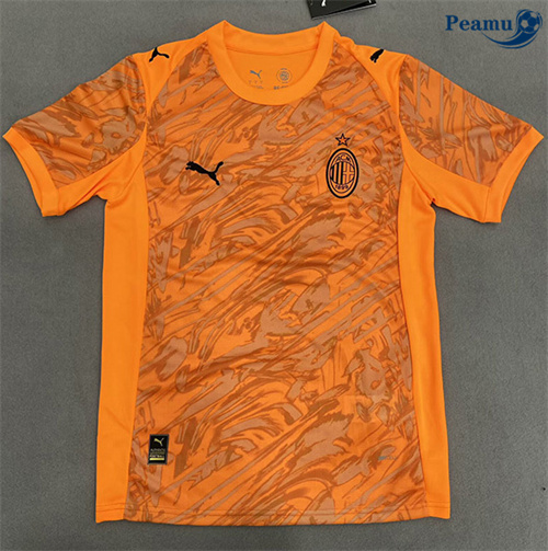 Maillot foot AC Milan Orange 2025-2026