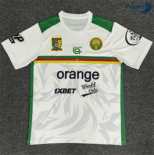 Maillot foot Cameroun Training Blanc 2025-2026