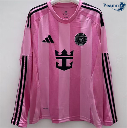 Maillot foot Inter Miami Domicile Manche Longue 2025-2026