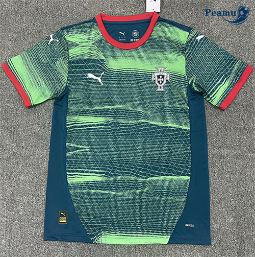 Maillot foot Portugal Training Vert 2025-2026