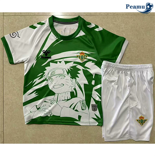Maillot foot Real Betis Enfant Naruto 2025-2026