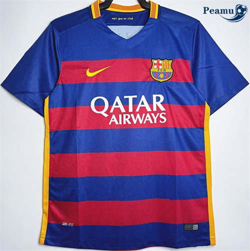 Maillot foot Maillot Rétro Barcelone Domicile 2015-16