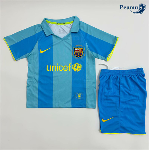Maillot foot Maillot Rétro Barcelone Enfant Exterieur 2007-08