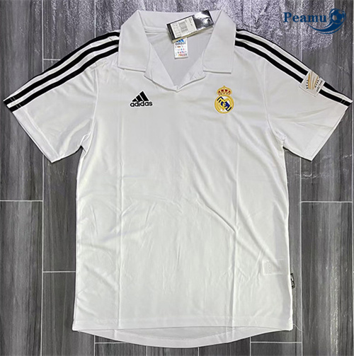 Maillot foot Maillot Rétro Real Madrid Domicile Champions League 2001-02