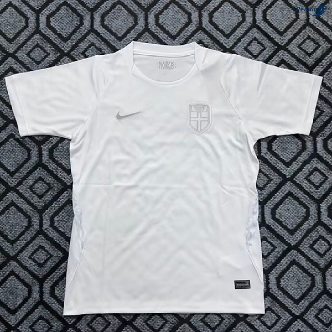 Maillot foot Norvège Blanc 2026