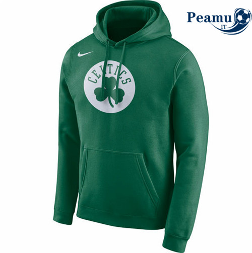 Nouveau Peamu - Giacca Survetement A Capuche Boston Celtics - Verde