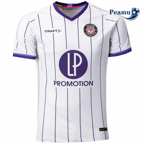 peamu.fr - Maillot foot Toulouse Domicile 2022-2023 F306