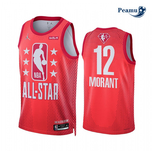 Peamu - Maillot foot Ja Morant - 2022-2023 All-Star Maroon p3266