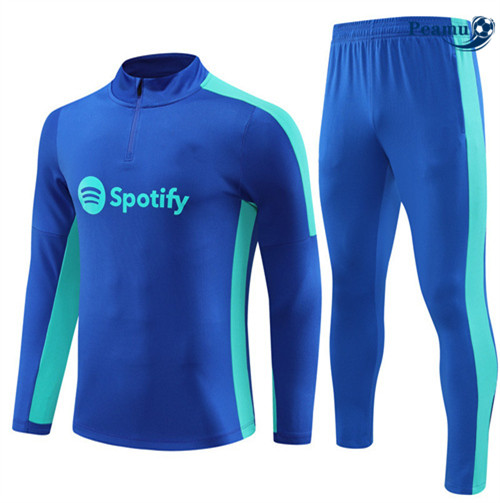 Peamu - Maillot foot Survetement Barcelone Bleu 2023/24 discout