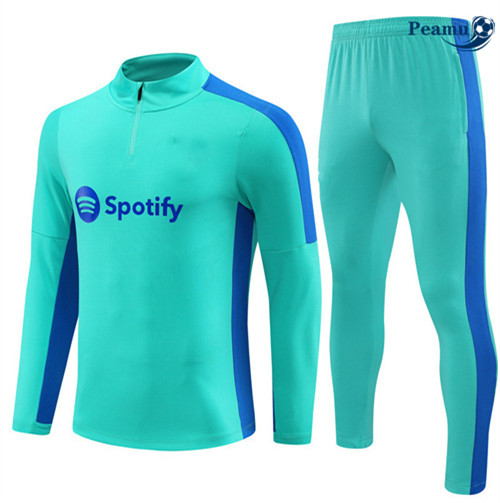 Peamu - Maillot foot Survetement Barcelone Bleu 2023/24 Officiel