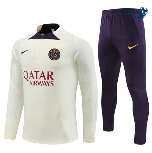 Peamu - Maillot foot Survetement Player PSG Jaune 2023/24 discout