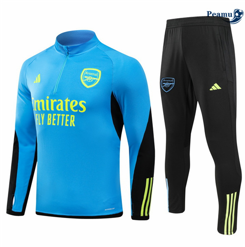 Survetement Arsenal bleu clair 2024/2025 grossiste