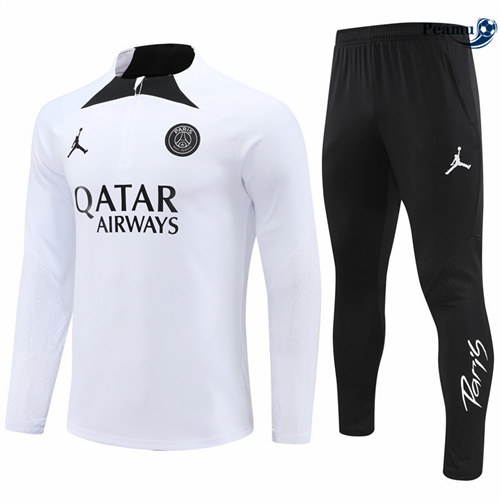 Survetement Paris PSG Blanc 2024/2025 discout