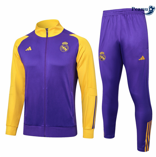 Veste Survetement Real Madrid Violet 2024/2025 Original