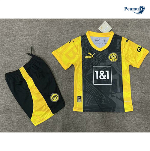 Maillot foot Borussia Dortmund Enfant Jaune 2024/2025