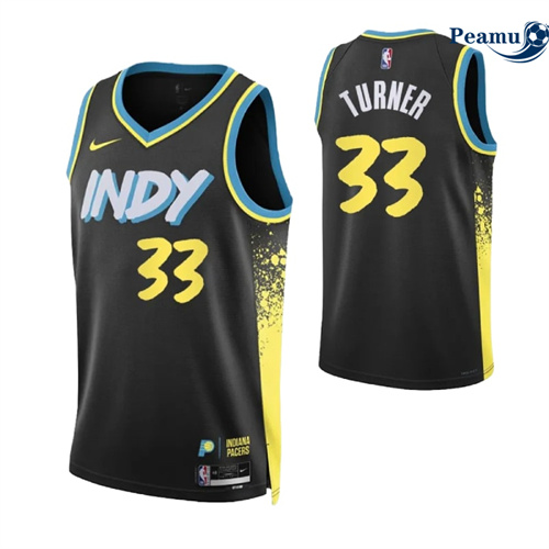Maillot Myles Turner, Indiana Pacers 2023/24 - City Peamu 6023