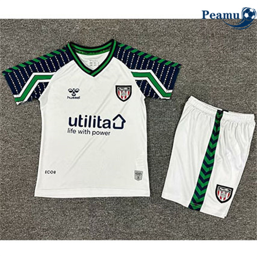 Maillot foot Sunderland Enfant Exterieur 2024-2025 personnalisé