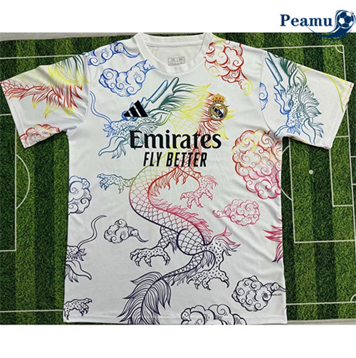 Maillot foot Real Madrid Édition Spéciale Blanc 2024-2025 Officiel