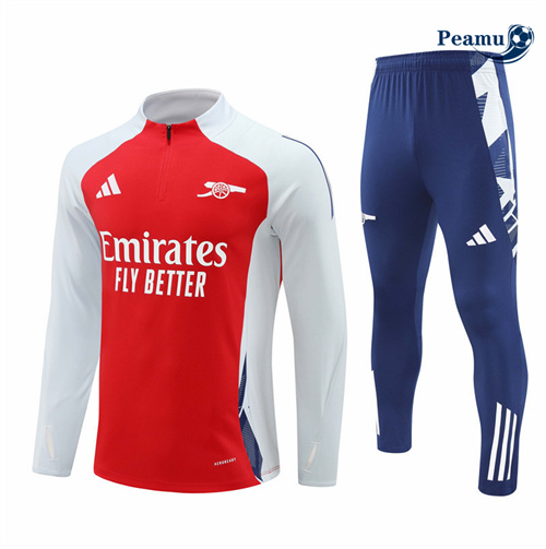 Survetement Arsenal Rouge 2024-2025 Outlet