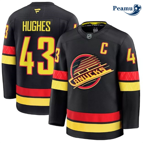 Peamu Maillot foot Quinn Hughes, Vancouver Canucks - Alternate