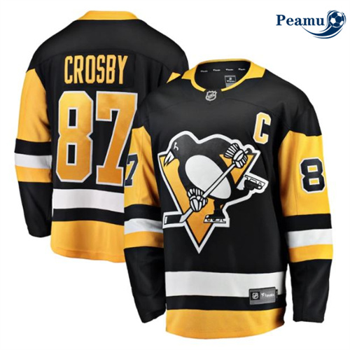 Peamu Maillot foot Sidney Crosby, Pittsburg Penguins - Domicile