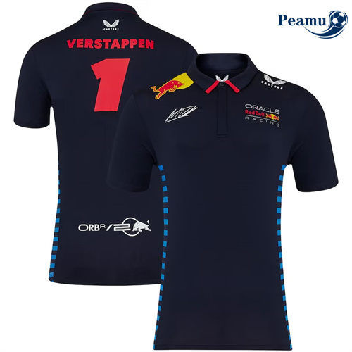 Peamu Maillot foot Polo Oracle Red Bull Racing 2024/25 - Max Verstappen