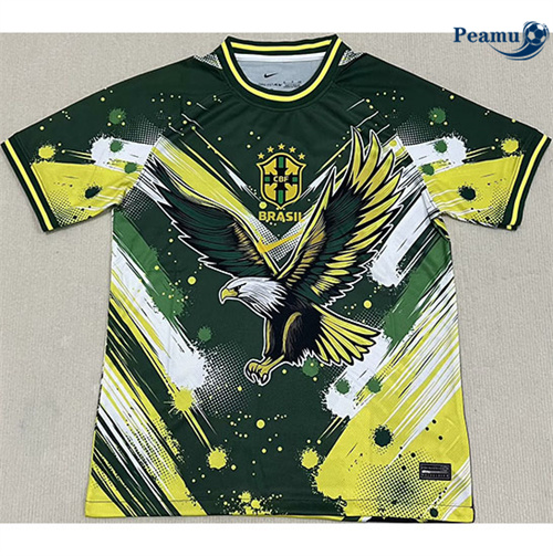 Maillot foot Bresil Speciale Vert 2024-2025
