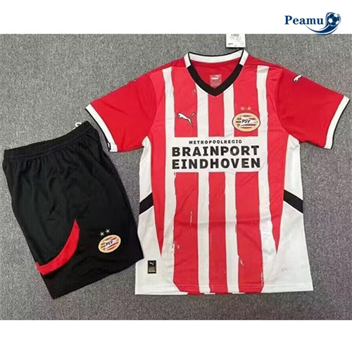 Maillot foot PSV Eindhoven Enfant Domicile 2024-2025