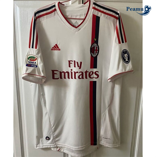 Maillot foot Retro2011-12#AC Milan Exterieur
