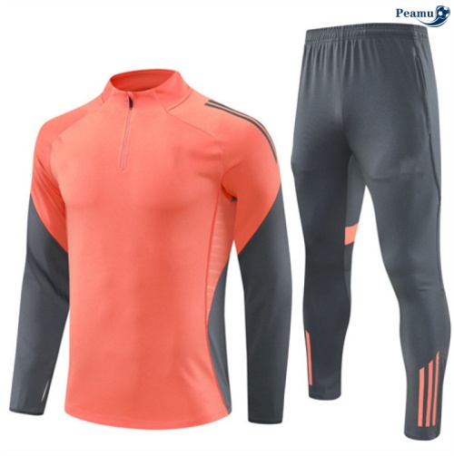 Maillot Survetement Bayern Munich Orange/Gris 2025-2026 peamu 0509