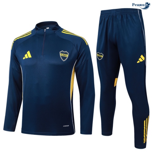 Peamu Survetement Boca Juniors Bleu Marine/Jaune 2025-2026 Discout