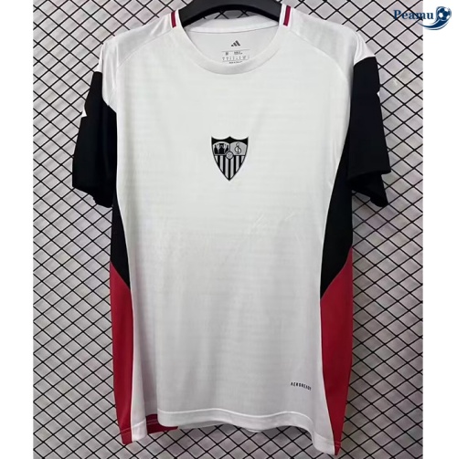 Maillot foot Séville maillot Training Blanc 2025-2026