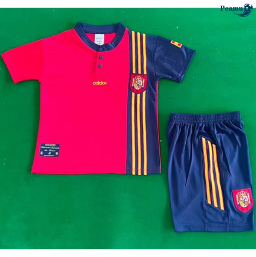 Maillot foot Rétro Espagne Enfant Domicile 1996