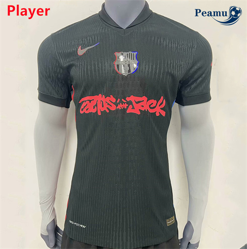 Maillot foot Barcelone Player Version Exterieur co-marqué 2025-2026