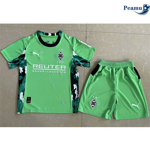 Maillot foot Borussia Monchengladbach Enfant Exterieur 2025-2026