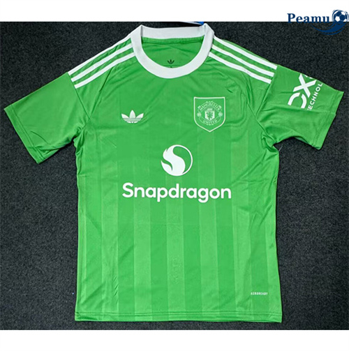 Maillot foot Manchester United Gardien de but Vert 2025-2026