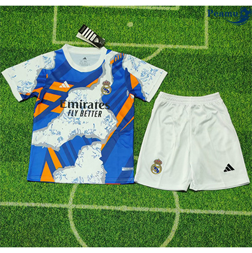Maillot foot Real Madrid Enfant Special Bleu 2025-2026