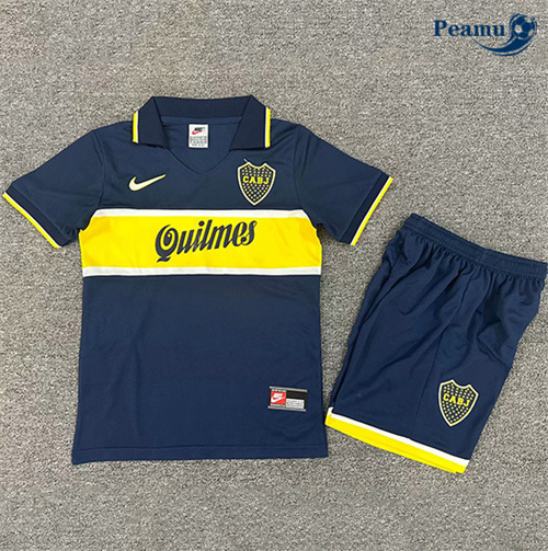 Maillot foot Rétro Boca Juniors Enfant Domicile 1996-97