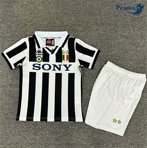 Maillot foot Rétro Juventus Enfant Domicile 1995-96